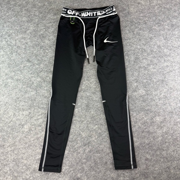 nike off white tights mens